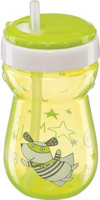 Поильник для кормления с трубочкой 360 мл 14011 розовый – фото 2