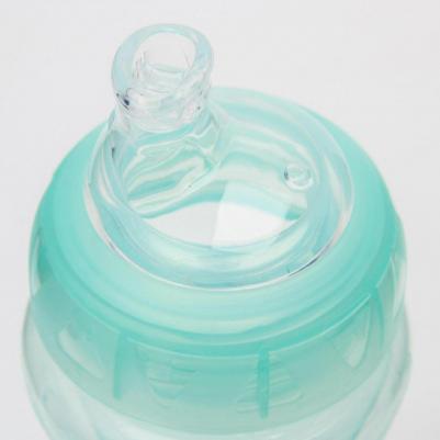 Поильник детский с мягким носиком, 340 мл, цвет голубой – фото 8