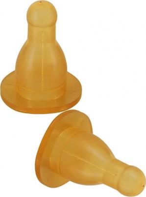 Соска латексная большого размера со средним отверстием 6+ мес. 2 шт – фото 11