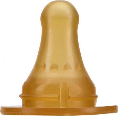 Соска латексная стандартного размера со средним отверстием 0+ мес. 2 шт – фото 8