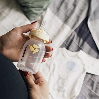 Бутылочка для кормления 150 мл с соской Кальма для грудного молока – фото 6