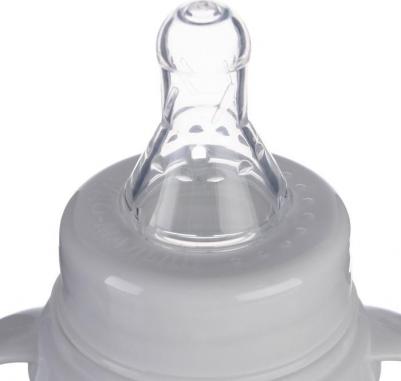 Бутылочка для кормления "Молоко № 1" детская классическая, с ручками, 250 мл, от 0 мес., цвет чёрный – фото 6