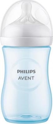 Бутылочка для кормления Natural Response SCY903/11, 1 мес+, 260 мл, с антиколиковым клапаном, розовая – фото 4