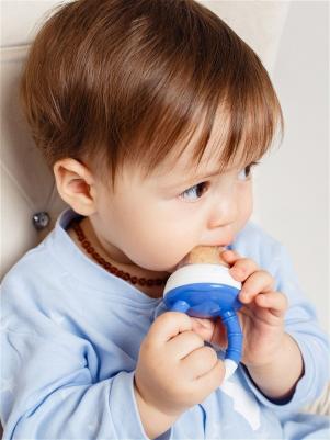 Ниблер силиконовый, для введения прикорма, синий – фото 4