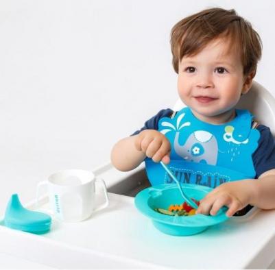 Поильник детский/ Чашка с крышкой /Кружка поильник/ Кружка с носиком, крышкой и ручками 180 мл /6 м+ мятный – фото 6