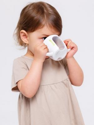 Поильник детский/ Чашка с крышкой /Кружка поильник/ Кружка с носиком, крышкой и ручками 180 мл /6 м+ мятный – фото 9