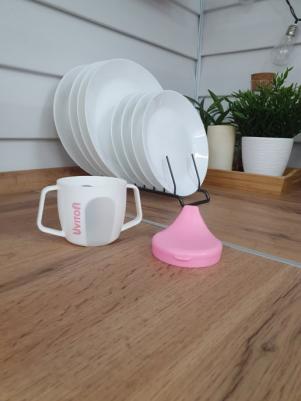 Поильник детский/ Чашка с крышкой /Кружка поильник/ Кружка с носиком, крышкой и ручками 180 мл /6 м+ мятный – фото 10