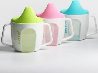 Поильник детский/ Чашка с крышкой /Кружка поильник/ Кружка с носиком, крышкой и ручками 180 мл /6 м+ мятный – фото 16