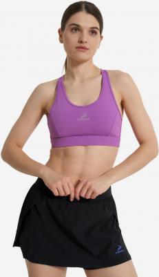 Топ бра спортивный ActiveMove Urban Mesh Back, Фиолетовый