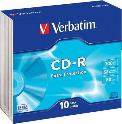 700MB, 52x, SLIM-футляр, 43347 – фото 14