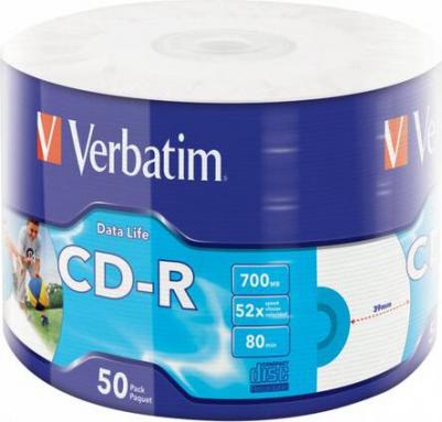 700MB, 52x, SLIM-футляр, 43347 – фото 15