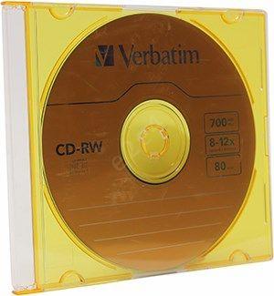 Оптический диск CDRW диск DataLifePlus 700Mb 12x SlimCase 5шт (43167) – фото 1