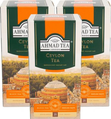 Ceylon Tea черный чай в пакетиках с ярлычками, в конвертах из фольги, 25 шт – фото 4