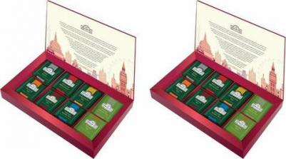 Чай черный и зеленый London Selection 8 вкусов, 40 пакетиков – фото 1