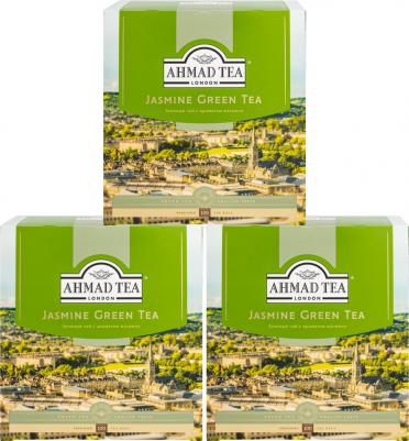 Чай Green Jasmine Tea зеленый 100 пакетиков – фото 10