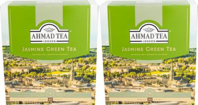 Чай Green Jasmine Tea зеленый 100 пакетиков – фото 17