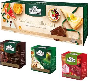 Чай Weekend collection ассорти 60 пакетиков в упаковке – фото 5
