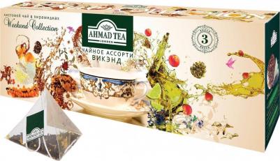 Чай Weekend collection ассорти 60 пакетиков в упаковке – фото 8