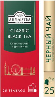 Classic черный чай в пакетиках, 25 шт – фото 1