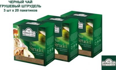Pear Strudel черный чай в пирамидках, 20 шт – фото 4