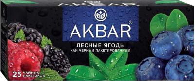 Чай черный Лесные ягоды в пакетиках 1,5 г х 25 шт