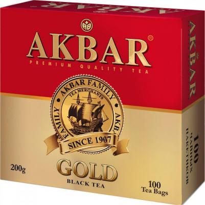 Чай Gold черный 100 пакетиков – фото 7