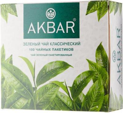 Чай зеленый байховый китайский мелкий 100 пакетиков по 2 г – фото 1