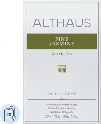 Чай Deli-Pack Нежный Жасмин Fine Jasmine, 20 пакетиков, 35 г