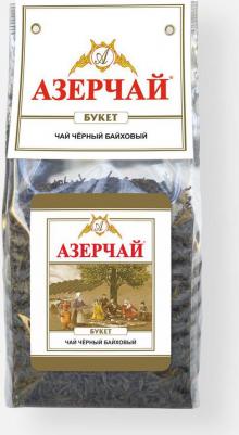 Чай БУКЕТ черный крупнолистовой прозрачная упаковка, 400г 413002 – фото 1