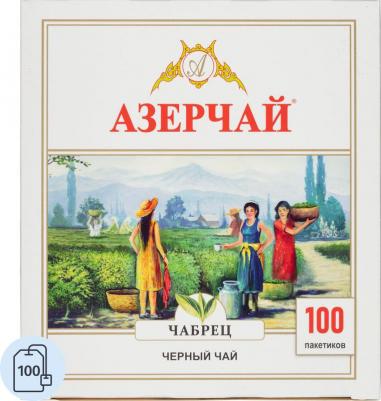 Чай Букет черный с чабрецом 100 пакетиков – фото 4