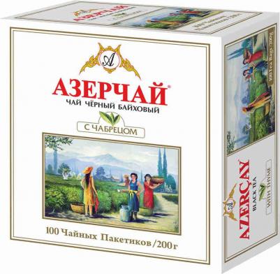 Чай Букет черный с чабрецом 100 пакетиков – фото 9