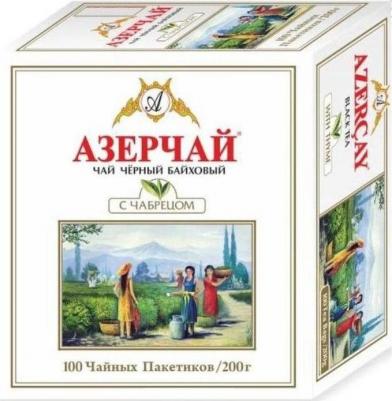 Чай Букет черный с чабрецом 100 пакетиков – фото 12