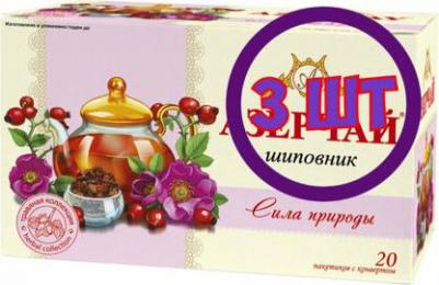 Чай черный Сила природы Шиповник 20 пак – фото 8