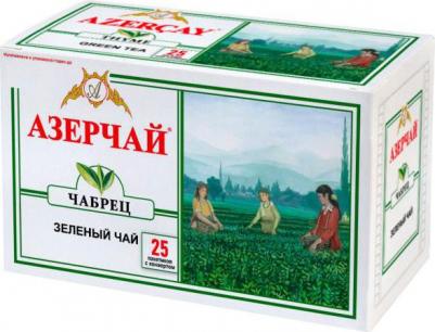 Чай зеленый с чабрецом 25 пакетиков – фото 2