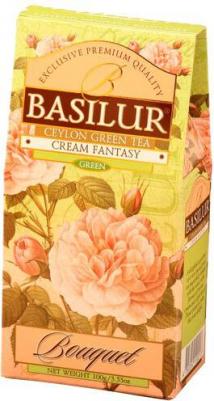 Чай Букет "Cream Fantasy" зеленый с ароматом земляники и крема, 100г – фото 4