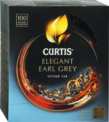 Чай черный "Elegant Earl Grey", листовой с добавками, 100 сашетов – фото 2