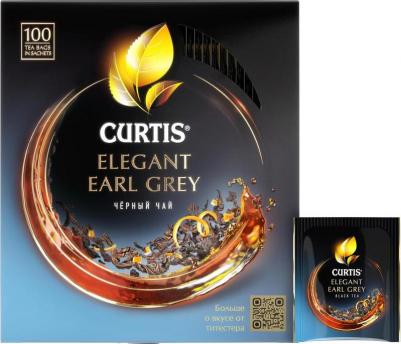 Чай черный "Elegant Earl Grey", листовой с добавками, 100 сашетов – фото 6