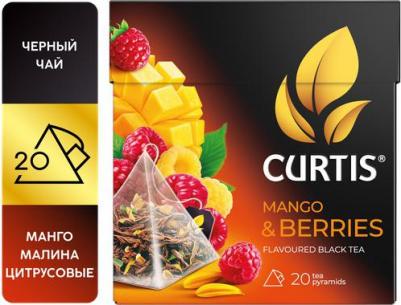 Чай черный "Mango & berries", с добавками, 20 пирамидок – фото 4