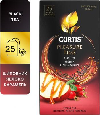 Чай черный в пакетиках Pleasure Time 25 шт., c шиповником, яблоком и карамелью – фото 10