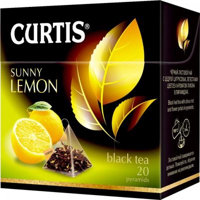 Чай Sunny Lemon черный 20 пакетиков – фото 5
