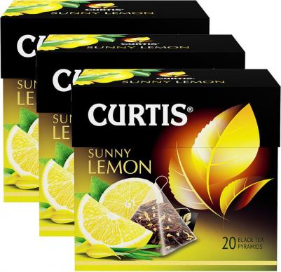 Чай Sunny Lemon черный 20 пакетиков – фото 19