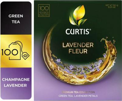 Чай зеленый Lavender Fleur в пакетиках 1,5 г х 100 шт – фото 2
