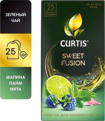 Чай зеленый Sweet Fusion c лаймом синей малиной и мятой, 25 пакетиков – фото 7