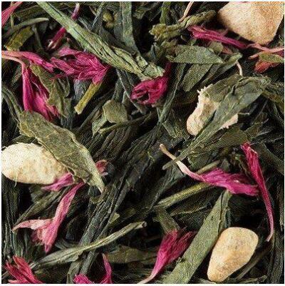 Чай "Мiss ", зеленый листовой, с добавками, 100 г – фото 3