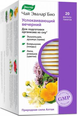 ЧАЙ БИО Успокаивающий Вечерний ф/п N20 – фото 2
