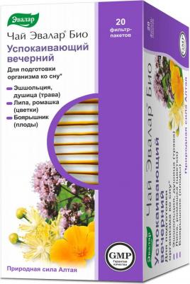 ЧАЙ БИО Успокаивающий Вечерний ф/п N20 – фото 3