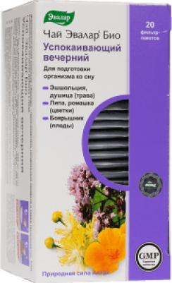 ЧАЙ БИО Успокаивающий Вечерний ф/п N20 – фото 4
