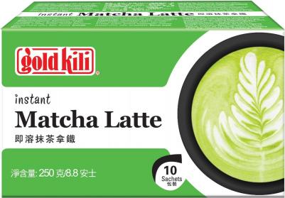 Матча Латте быстрорастворимый готовый напиток "Matcha Latte", 10 стиков по 25 г, 5110 – фото 4