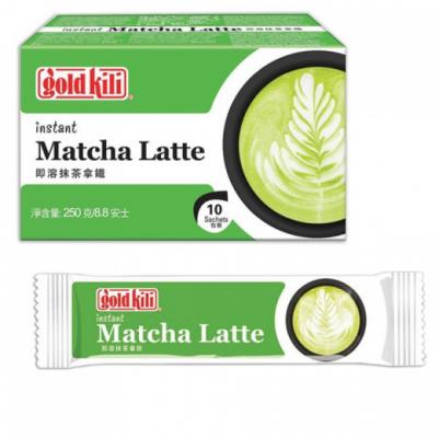 Матча Латте быстрорастворимый готовый напиток "Matcha Latte", 10 стиков по 25 г, 5110 – фото 8