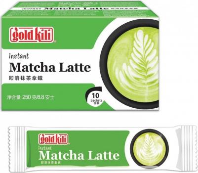 Матча Латте быстрорастворимый готовый напиток "Matcha Latte", 10 стиков по 25 г, 5110 – фото 9